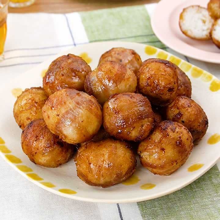 たこ焼き肉巻きおにぎり