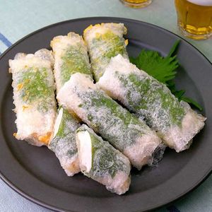 「チーズささみのライスペーパー包み揚げ」のレシピ動画