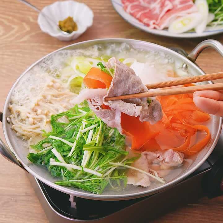 白だしのしゃぶしゃぶ