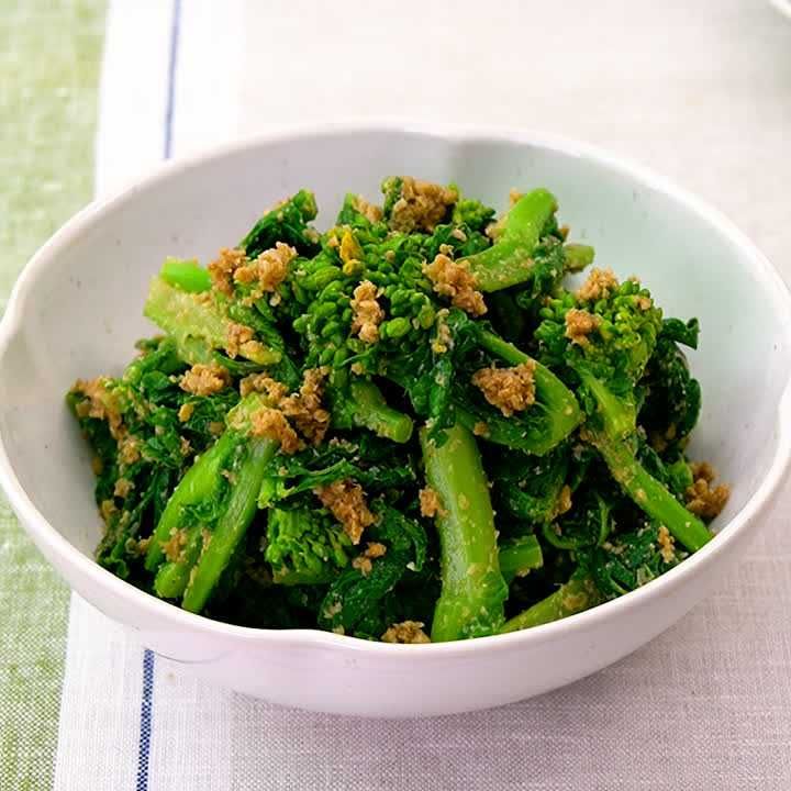 菜の花の胡麻和え