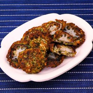 長芋とれんこんのふわふわ焼き