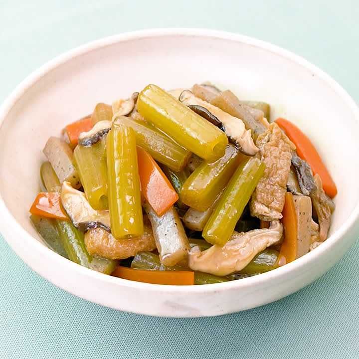 ふきとこんにゃくの煮物