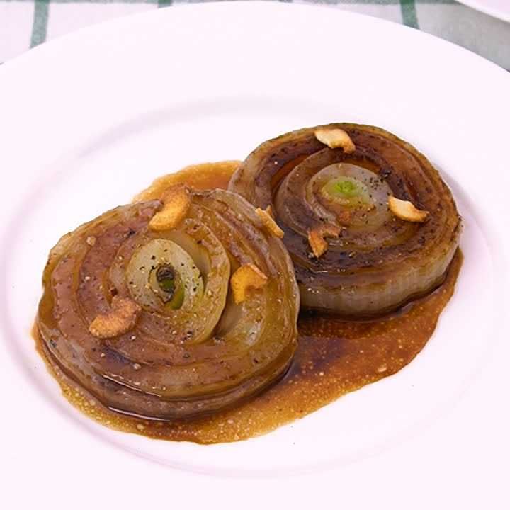 新玉ねぎのガリバタステーキ