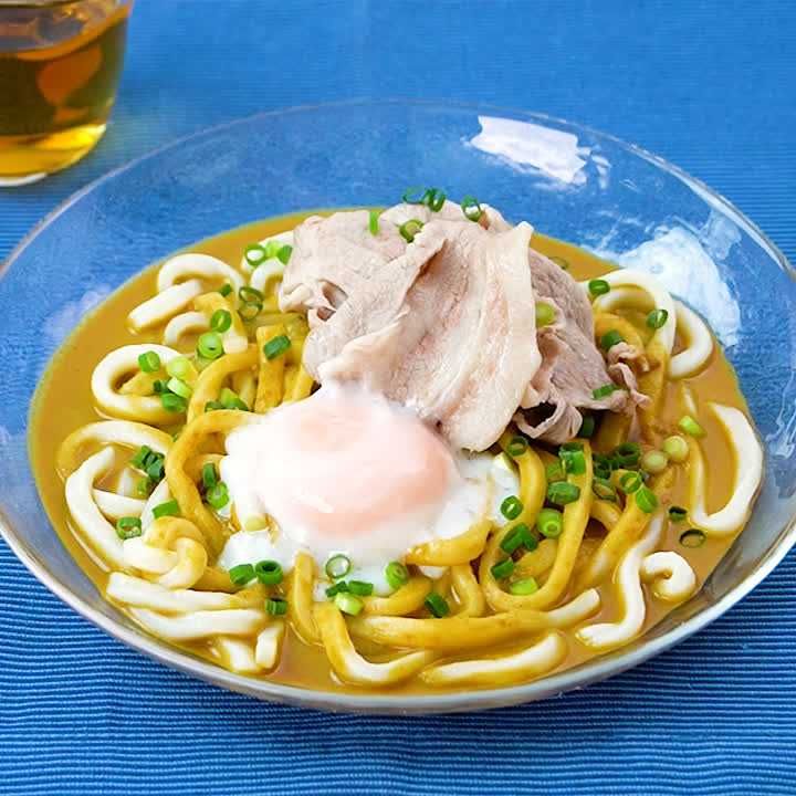 冷やしカレーうどん