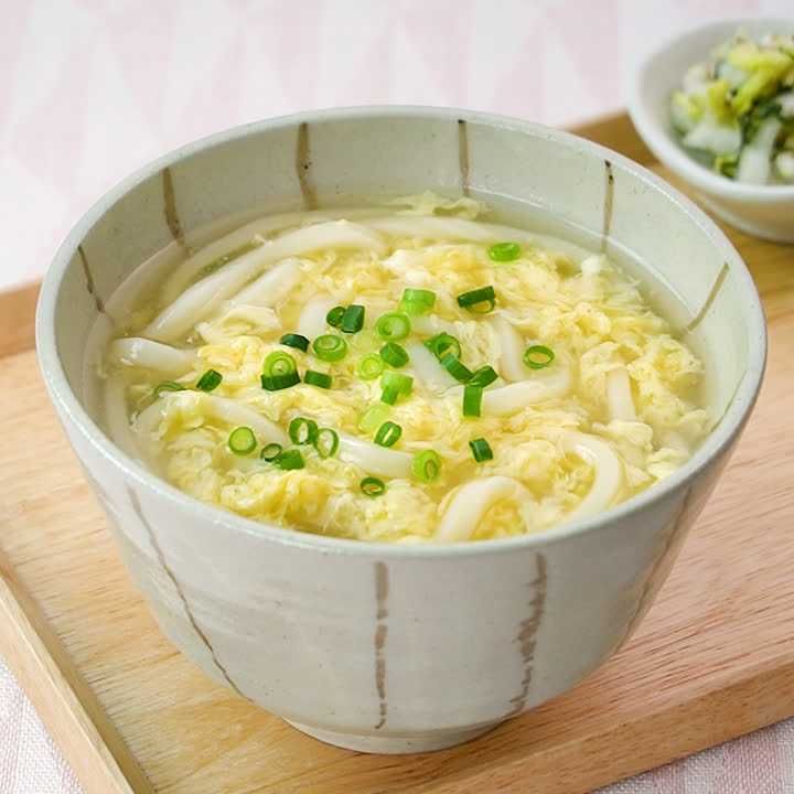 白だしかきたまうどん