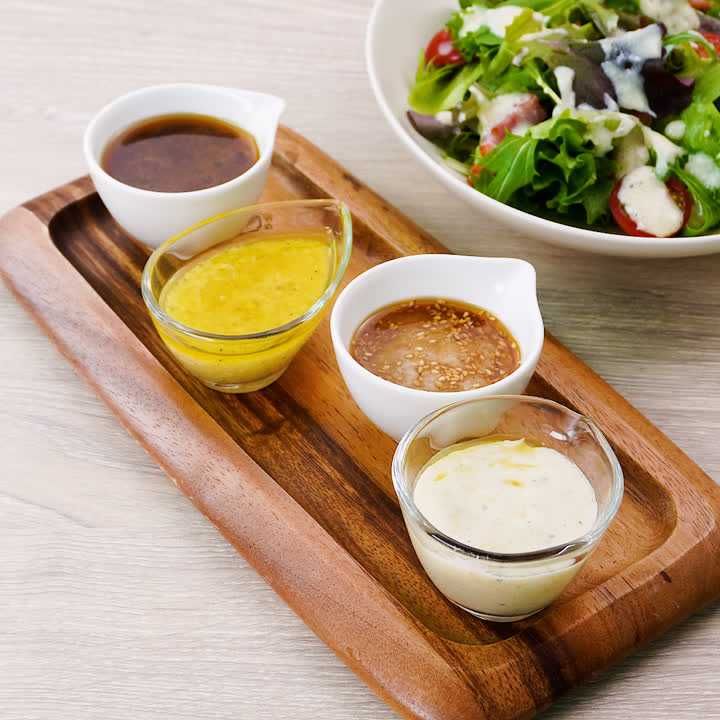 4種の塩麹ドレッシング