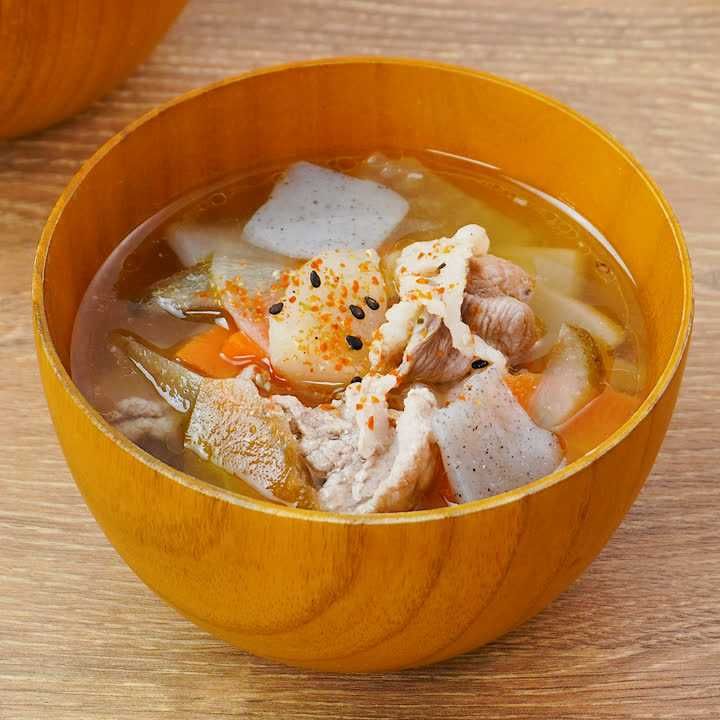 あっという間に出来上がる！ お手軽豚汁のレシピ動画・作り方 | デ