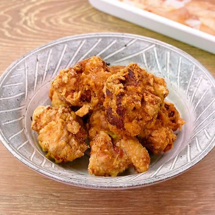下味冷凍 鶏ももから揚げ