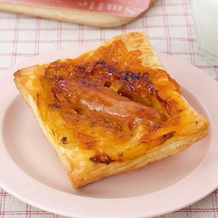 ソーセージの逆さまパイ