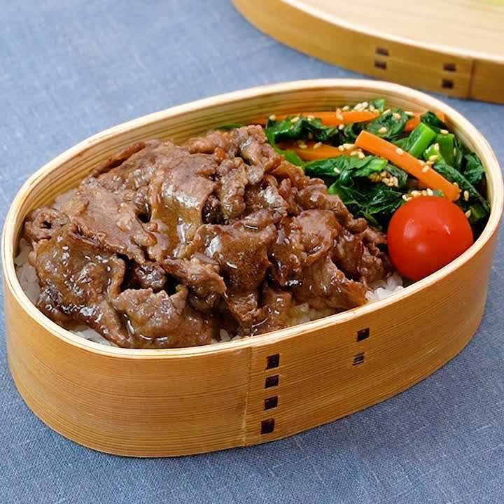 簡単焼肉弁当
