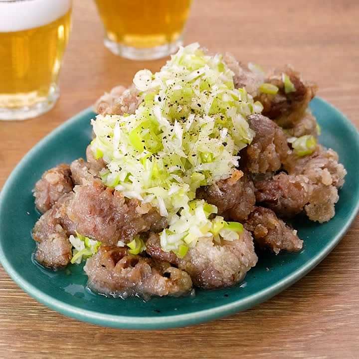 ザクザク砂肝のねぎ塩レモン