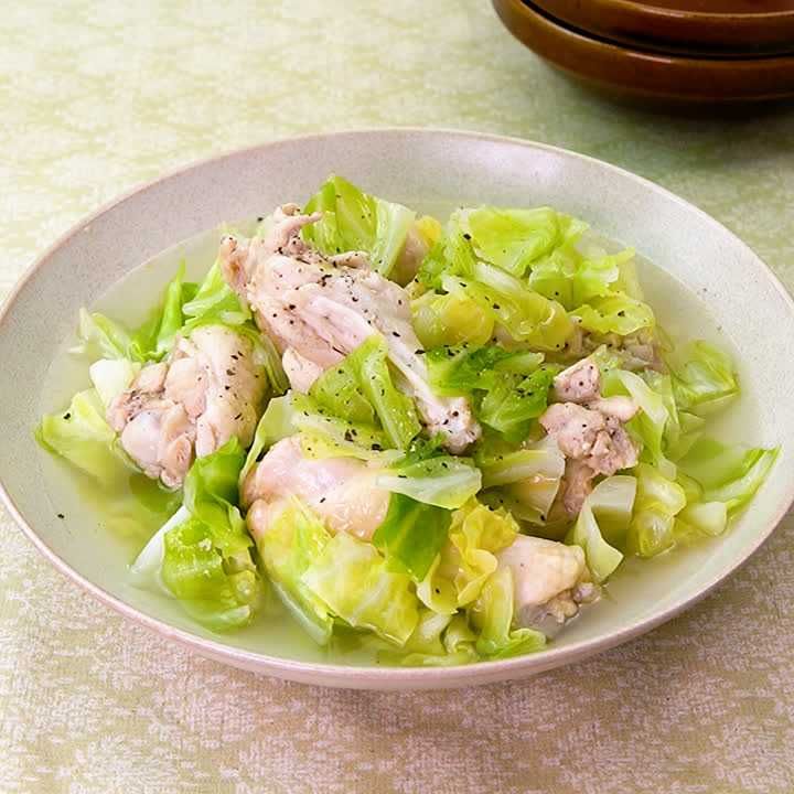 手羽元とキャベツのうま塩煮