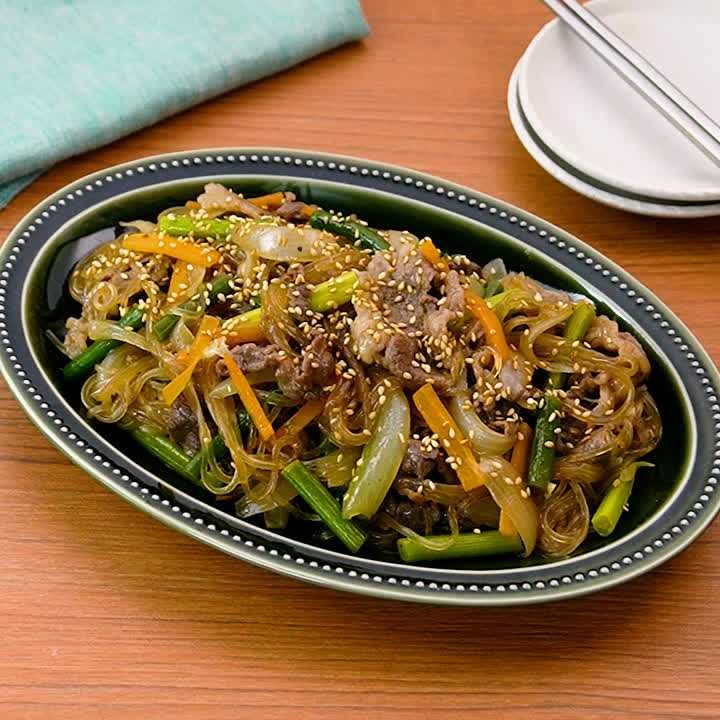 牛肉のスタミナチャプチェ