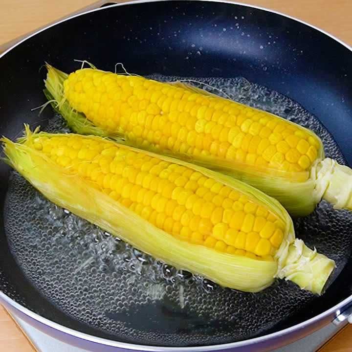 とうもろこしの茹で方