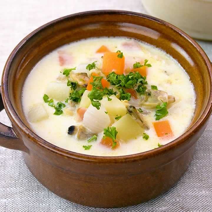 あさりのクラムチャウダー