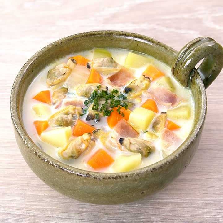 あさりのクラムチャウダー