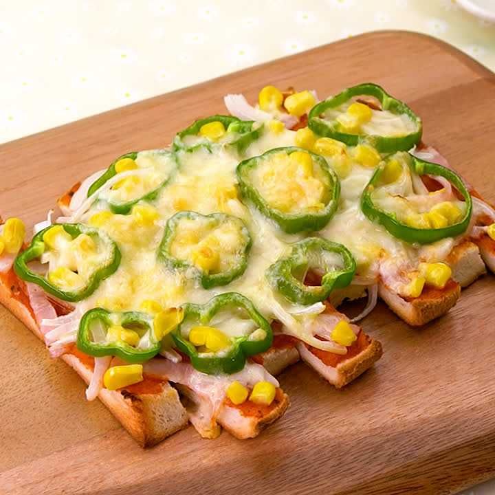 スティックピザトースト