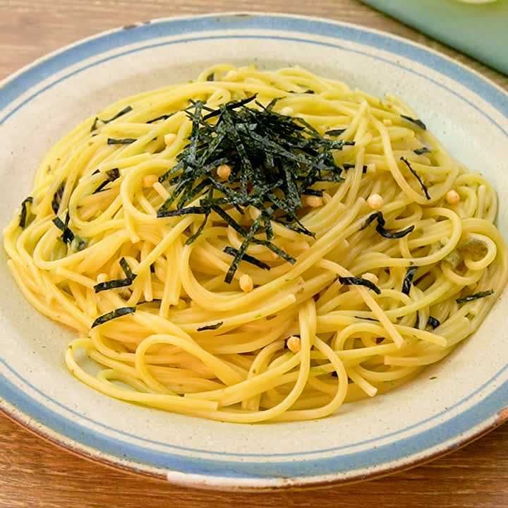 簡単お手軽！ お茶漬けパスタのレシピ動画・作り方 | デリッシュキッチン