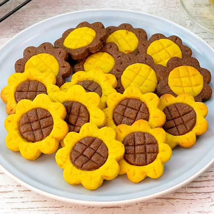 かぼちゃのひまわりクッキー