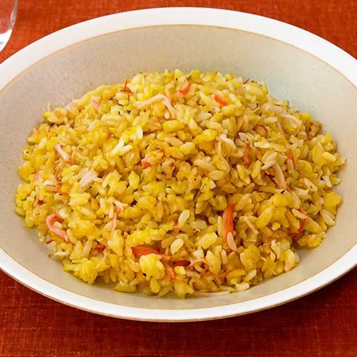 かに玉炒飯