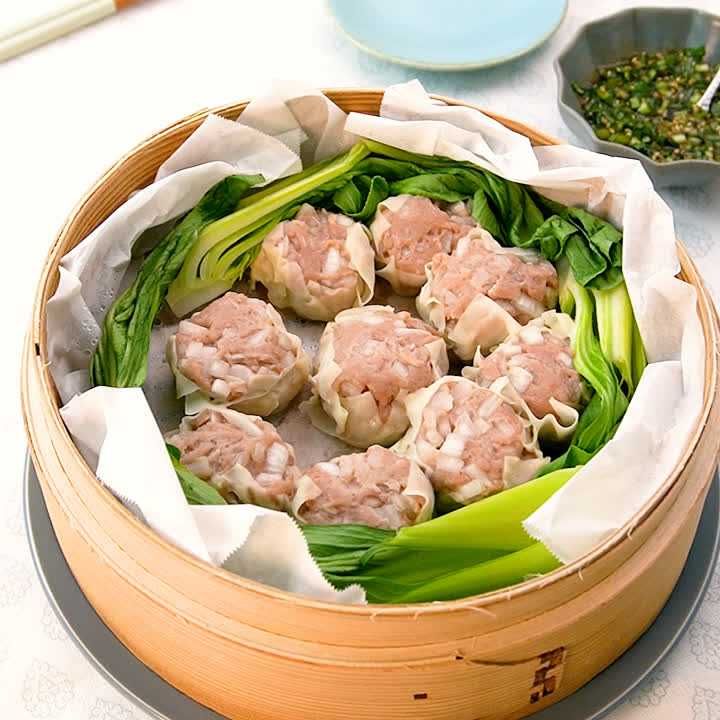 ニラだれシュウマイ