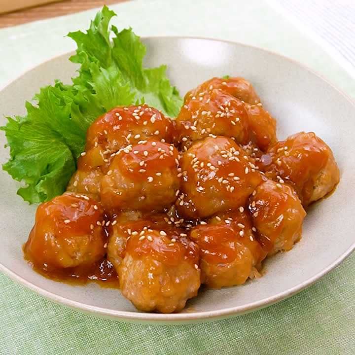 肉団子の甘酢あん