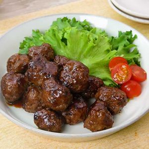 「照り焼きミートボール」のレシピ動画