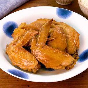 「手羽先のさっぱり煮」のレシピ動画