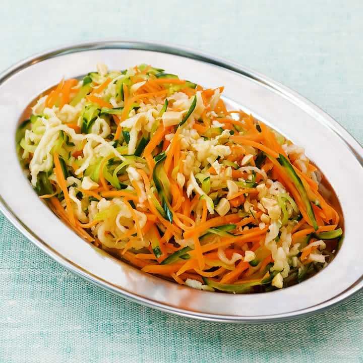 食物繊維たっぷり！1人分3.6g♪ 切り干し大根のソムタム風サラダの