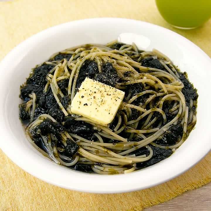 海苔バタレンチンパスタ