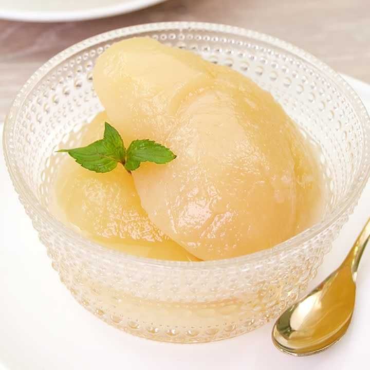 洋梨のコンポート