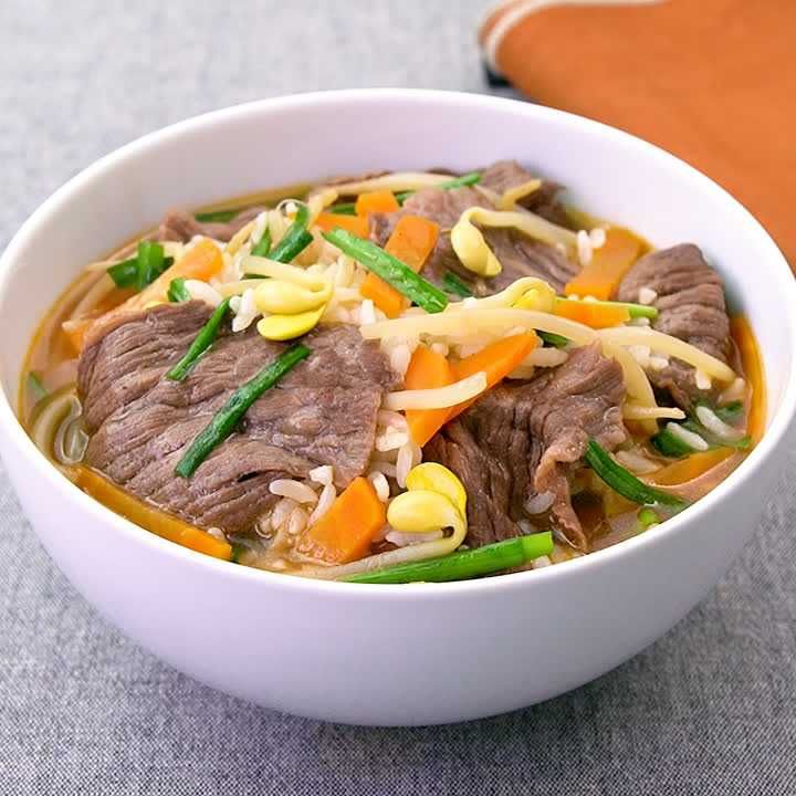 ユッケジャンクッパ