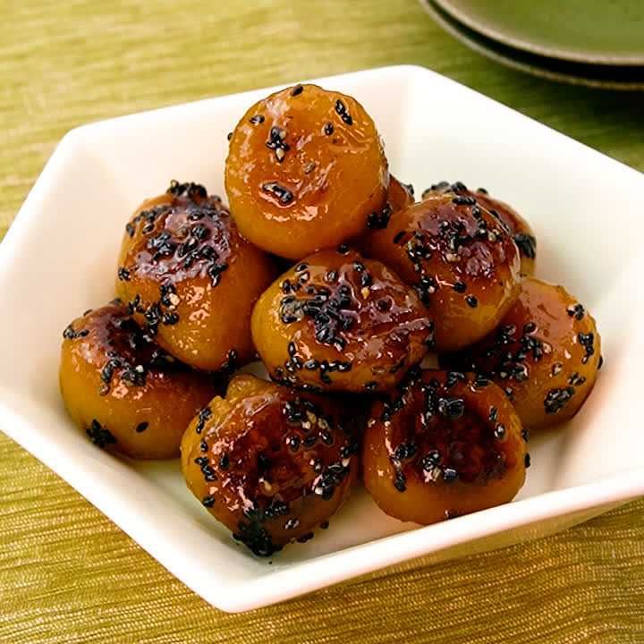 大学芋もち団子