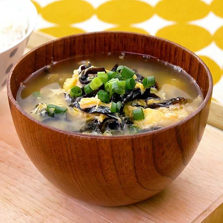 きくらげの味噌汁