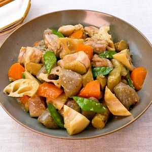 「しょうゆ麹の筑前煮」のレシピ動画