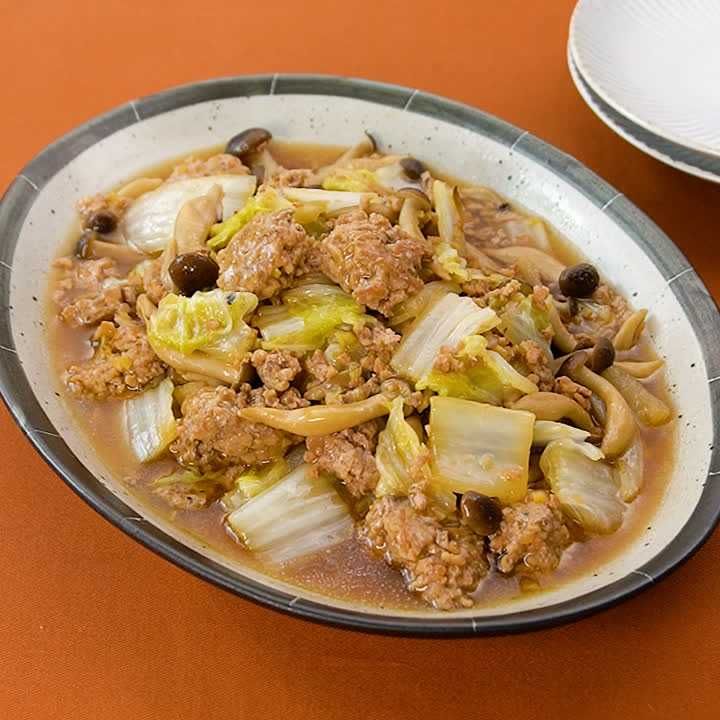 豚ひき肉と白菜のとろとろ旨煮