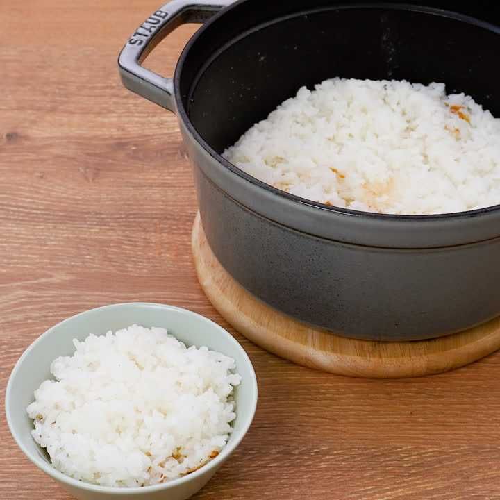 実践！ ストウブを使ったご飯の炊き方のレシピ動画・作り方 | デ
