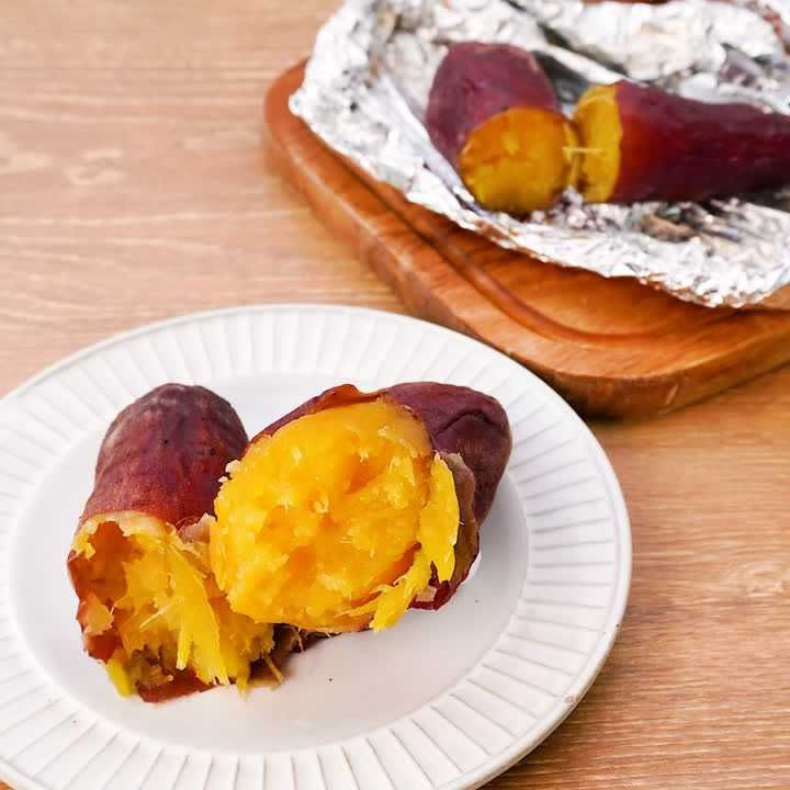オーブンでつくる！ ねっとり蜜焼き芋のレシピ動画・作り方 | デ
