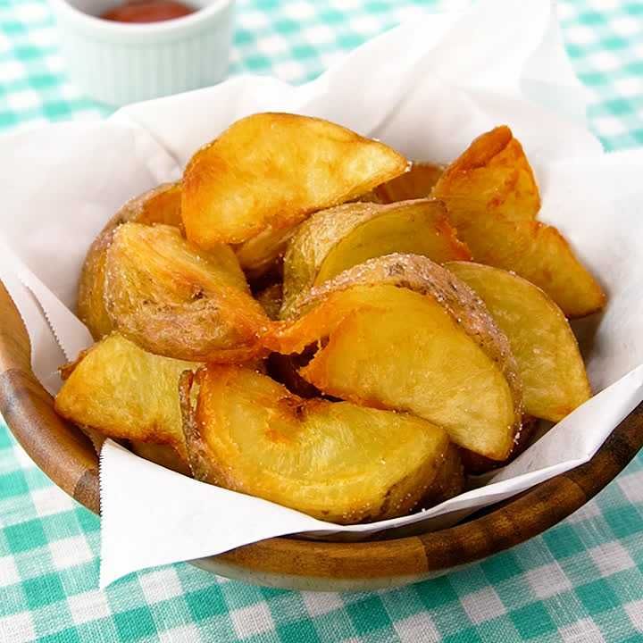 低温から作る！ ザクザクポテトフライのレシピ動画・作り方 | デ