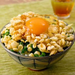 「揚げ玉ねぎだく丼」のレシピ動画