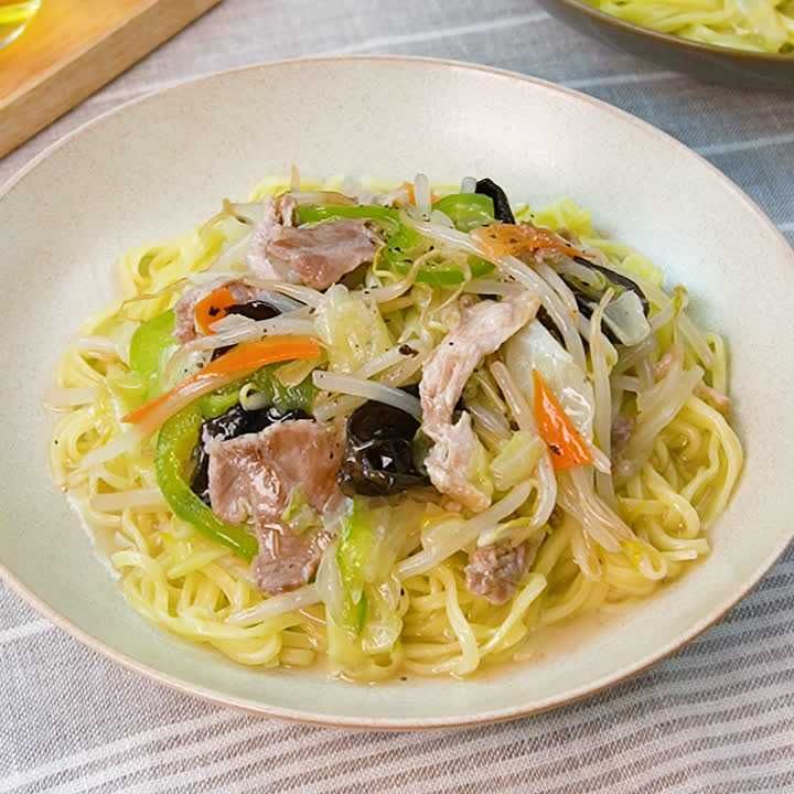 汁なしあんかけタンメン