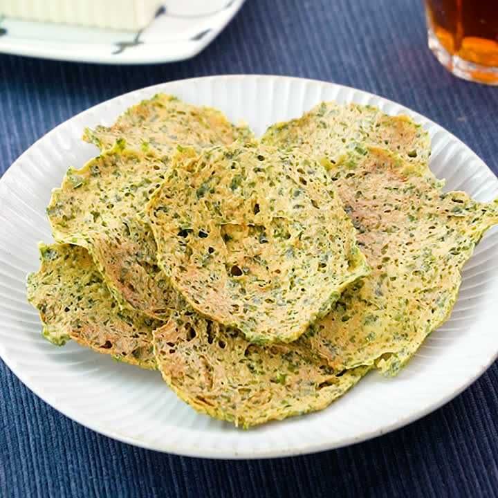 レンジで豆腐チップス