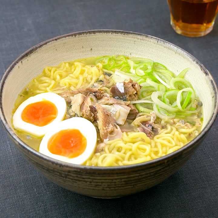 サバ缶ラーメン