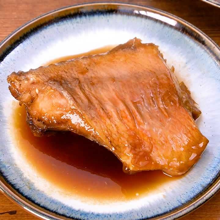冷凍赤魚の煮付け