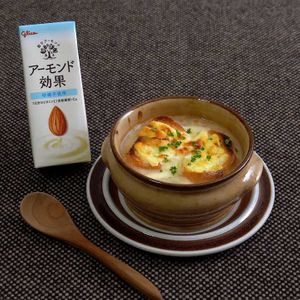 オニグラ風アーモンドミルクスープ