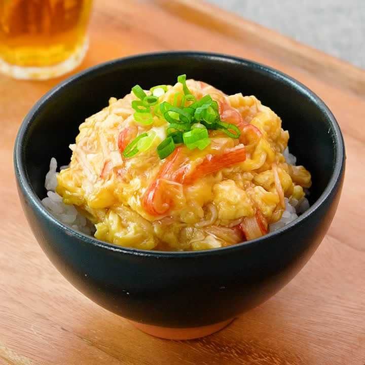 かにたま風あんかけご飯