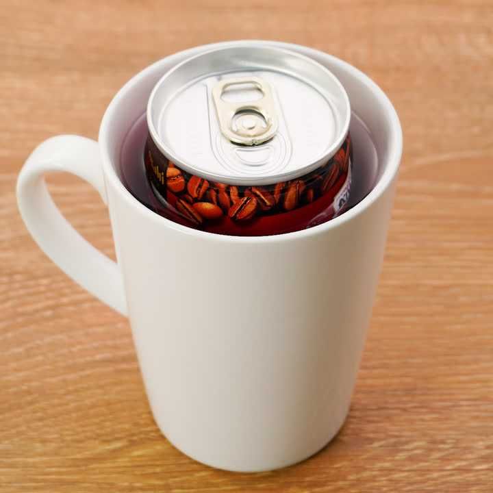 缶コーヒーの温め方
