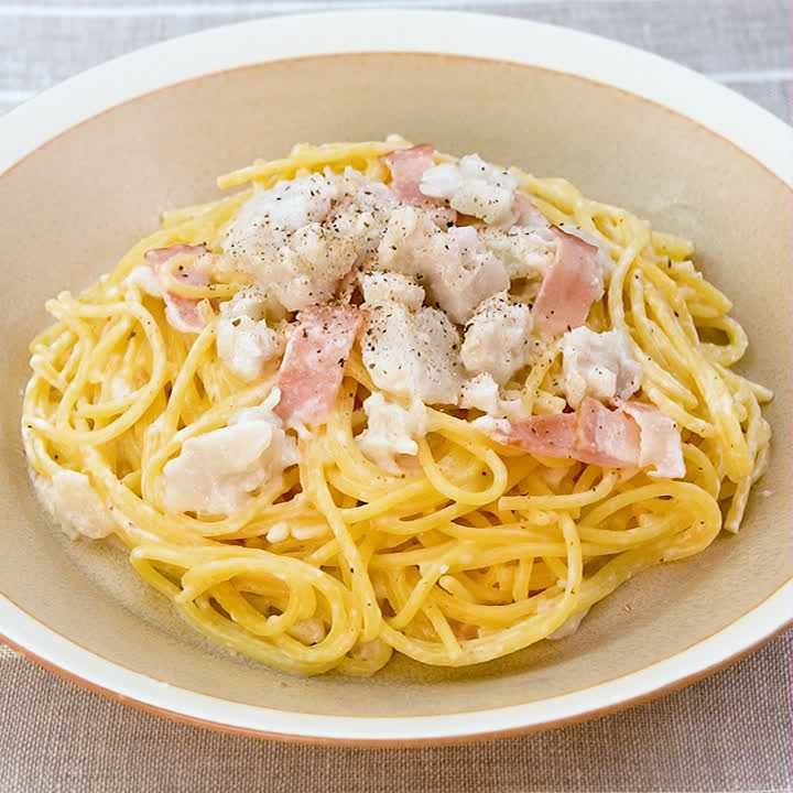 里芋のクリームパスタ