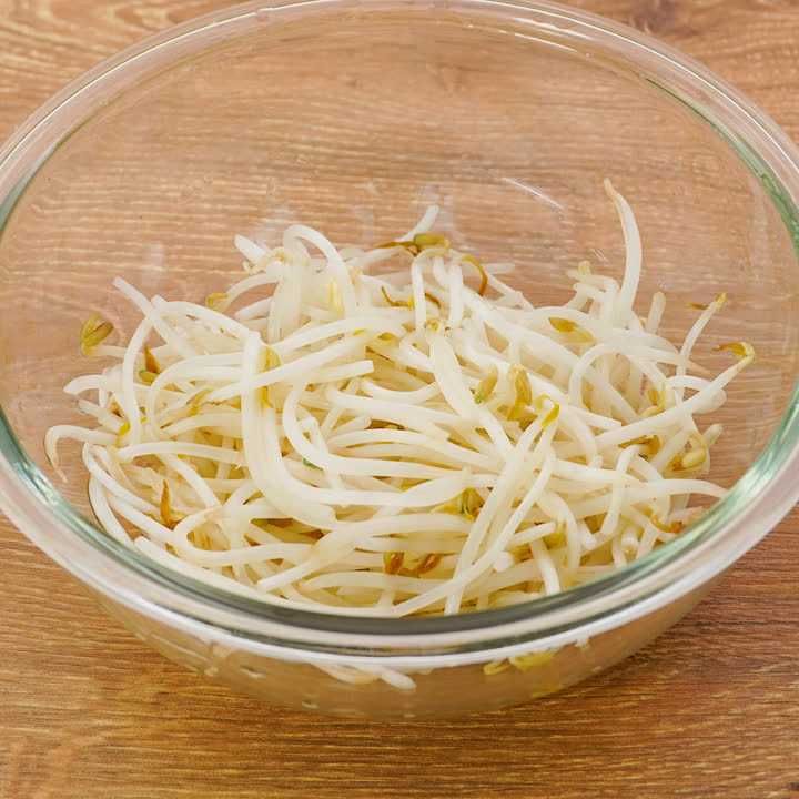 レンジで茹でもやし