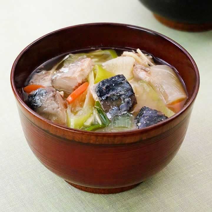 サバ缶の味噌汁
